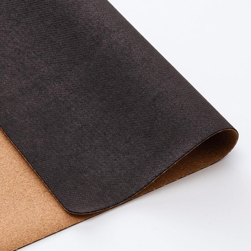 SootheForLife cork desk mat non-slip backing closeup for functional workspace users