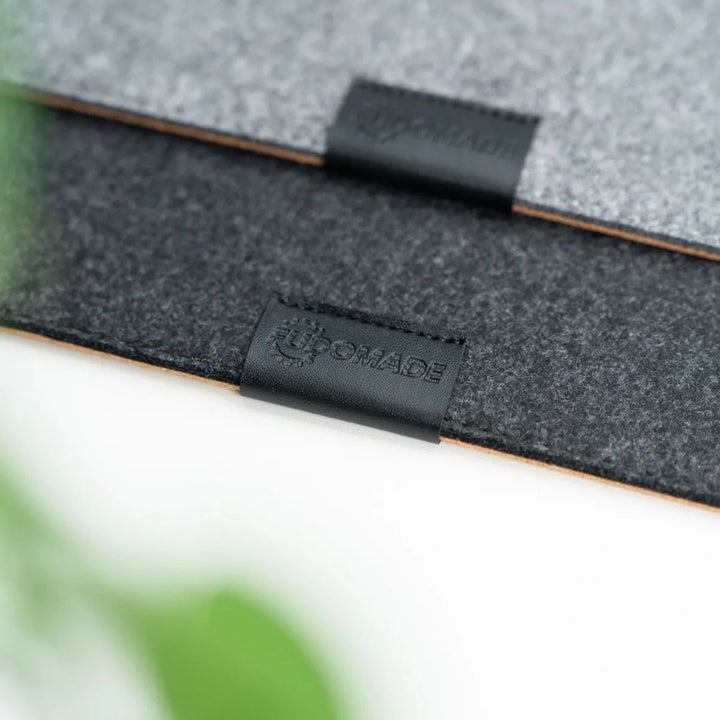 SootheForLife desk mat cable clip detail closeup showing organized cable management feature