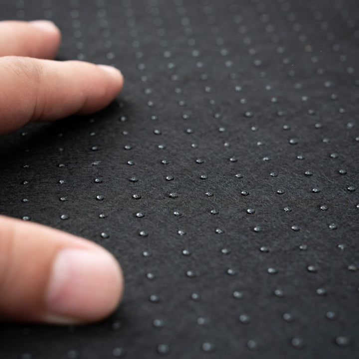 SootheForLife magnetic wrist rest desk mat magnet grid closeup for product detail showcase