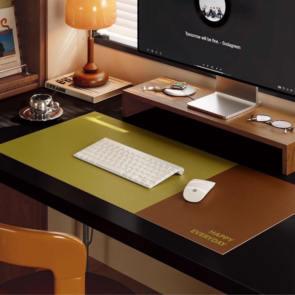 SootheForLife green desk mat for functional everyday workspace users