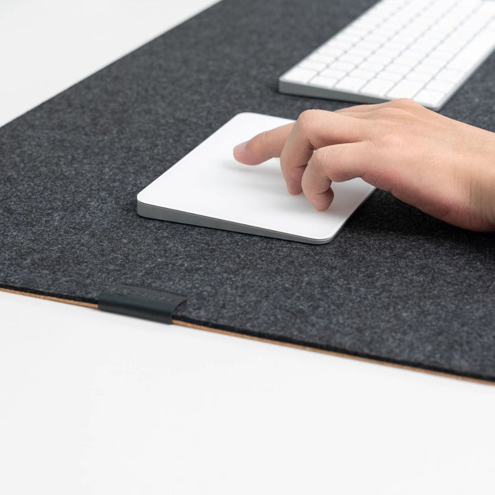 SootheForLife wool felt office desk mat writing pad scene for cozy home office setup