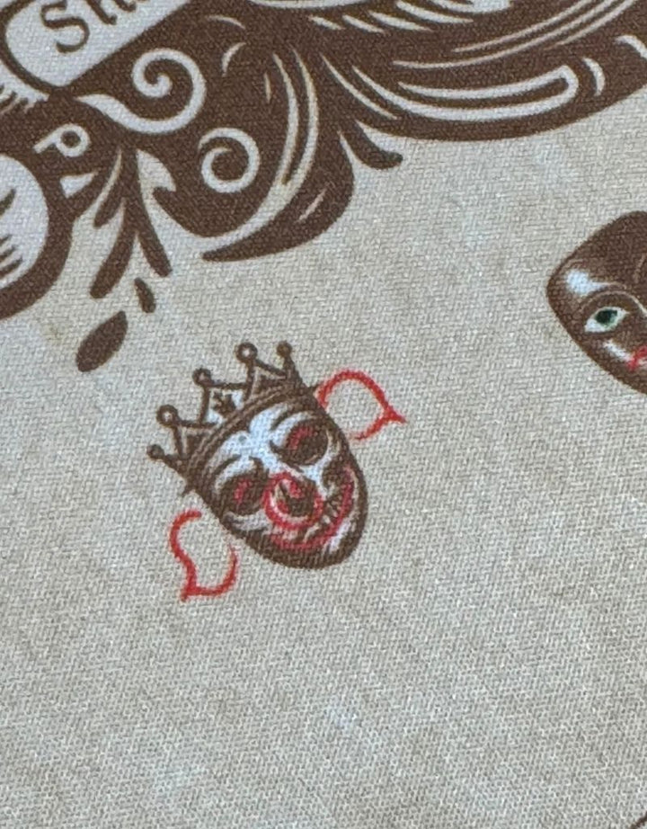 SootheForLife Shakespeare manuscript desk mat border flourish detail for elegant workspace users