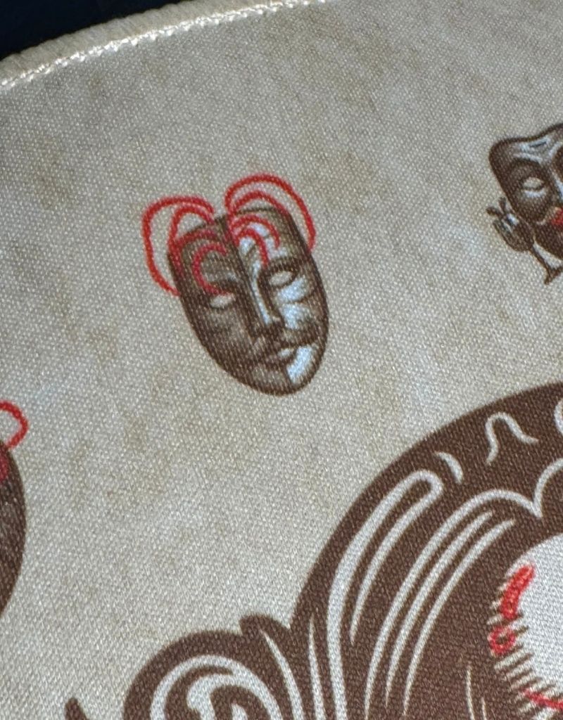 SootheForLife Shakespeare manuscript desk mat mask ornament closeup for artistic detail fans