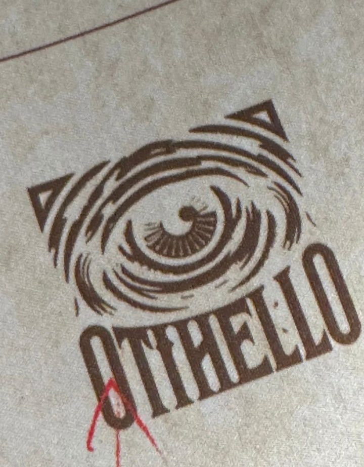 SootheForLife Shakespeare manuscript desk mat Othello stamp closeup for literature-inspired users