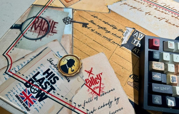 SootheForLife 221B Baker Street desk mat for elegant office setup