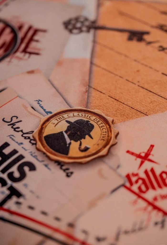 SootheForLife 221B Baker Street desk mat letter detail for artistic readers